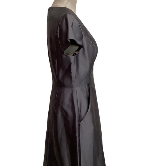 Alfred Sung gown womens SZ 10  sateen bridesmaids prom elegant classic f… - Picture 5 of 12